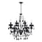 Cwi Lighting Keen 6 Light Up Chandelier With Black Finish 5095P22B-6 - alternate 4